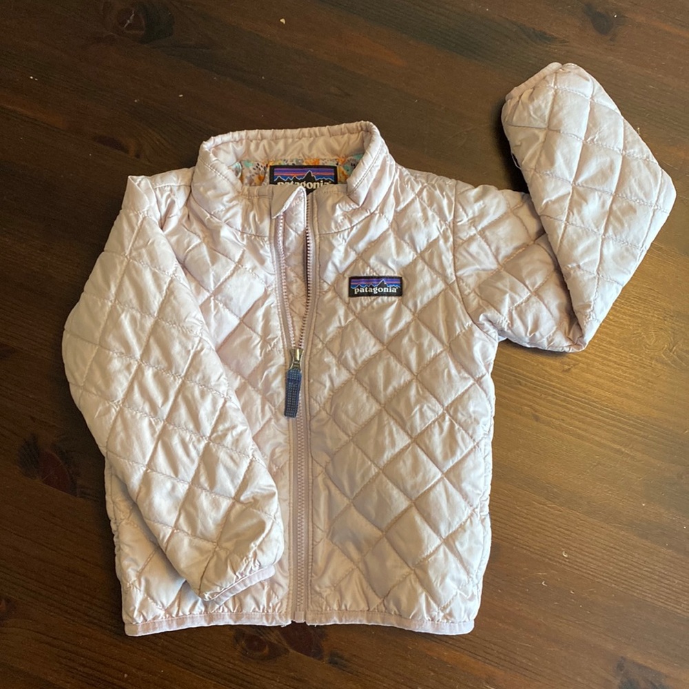 Patagonia quilted jacket for toddlers